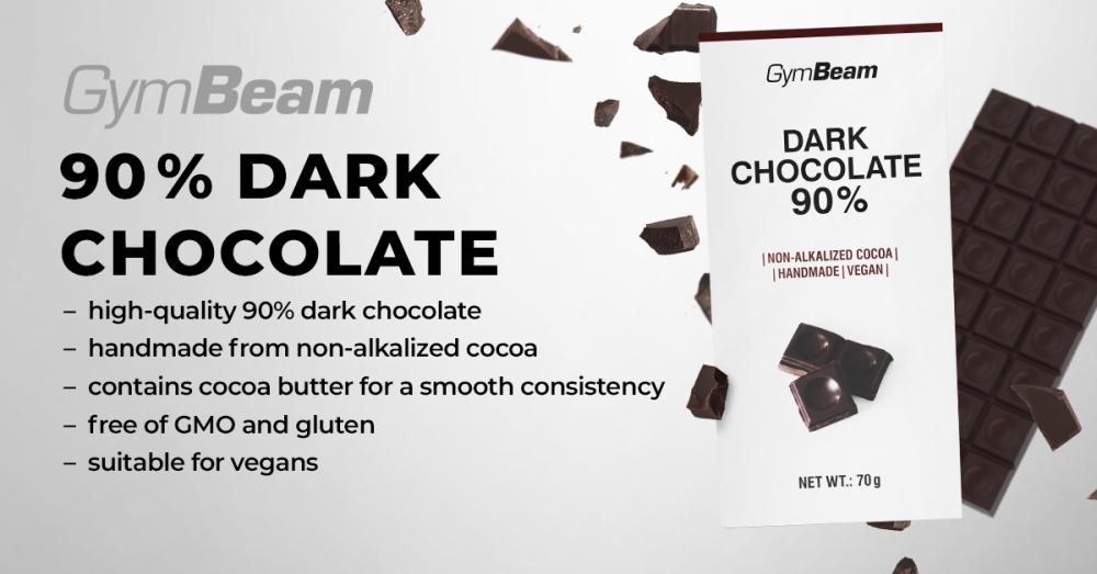 90% Dark Chocolate   - GymBeam