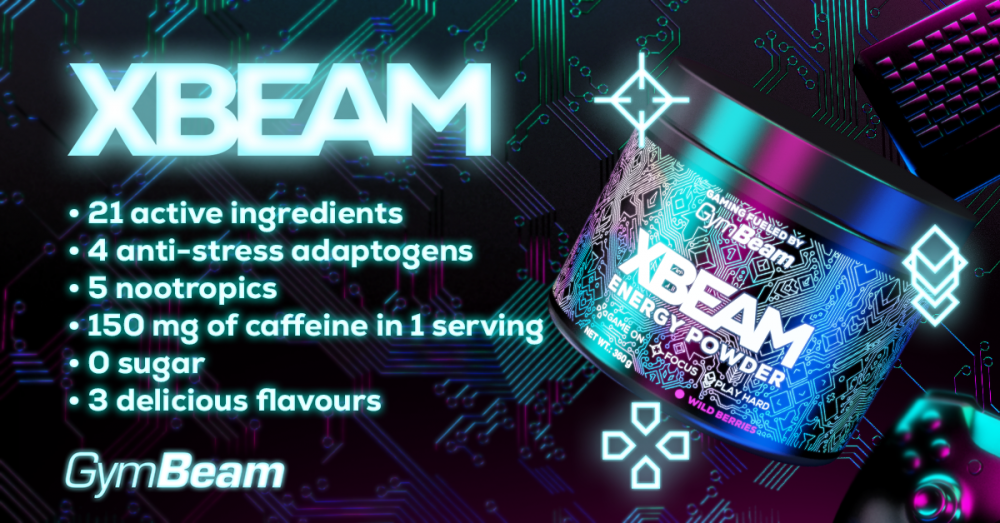 XBEAM Energy Powder - GymBeam