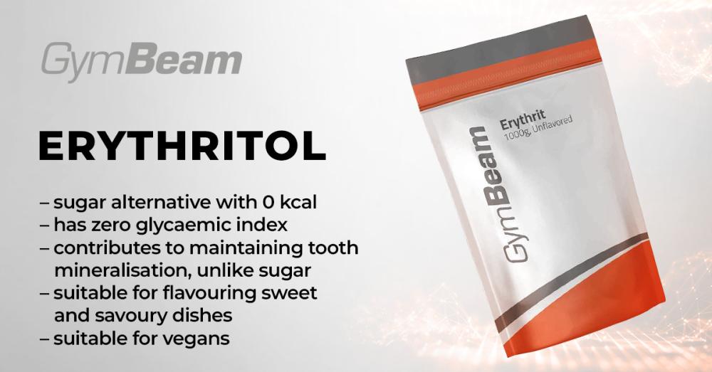 Erythritol 1000 g - GymBeam