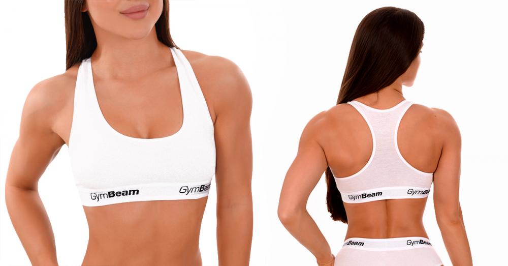 Bralette White - GymBeam