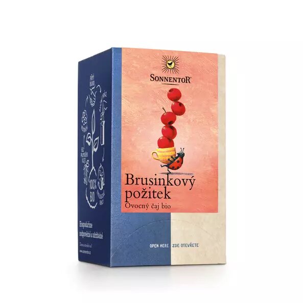 BIO Cranberry Pleasure Fruit Tea 18x2.8g - Sonnentor