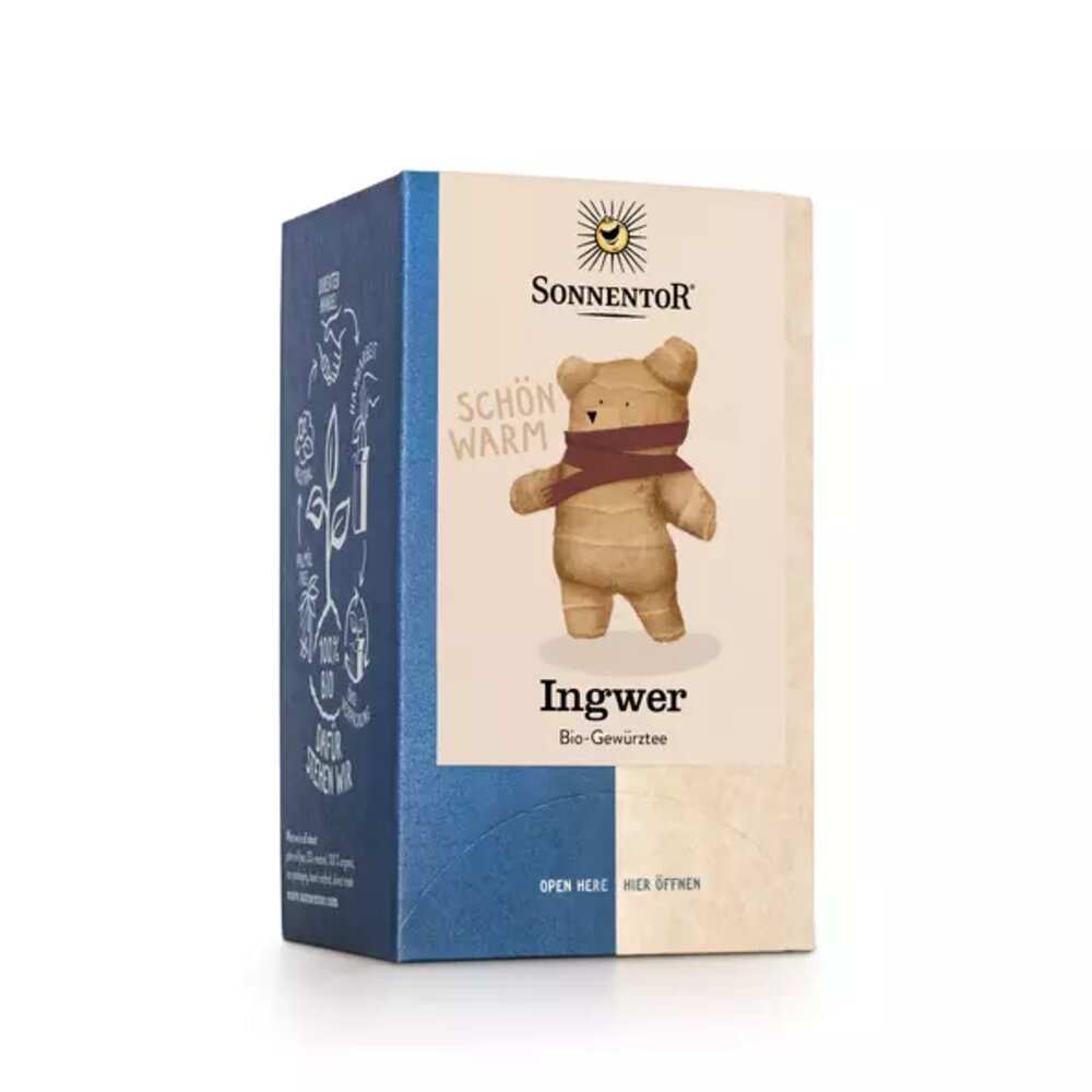 BIO Ginger Tea 18x1.3g - Sonnentor