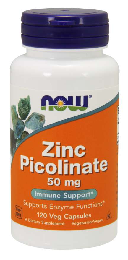 Zinc Picolinate 50 mg - NOW Foods