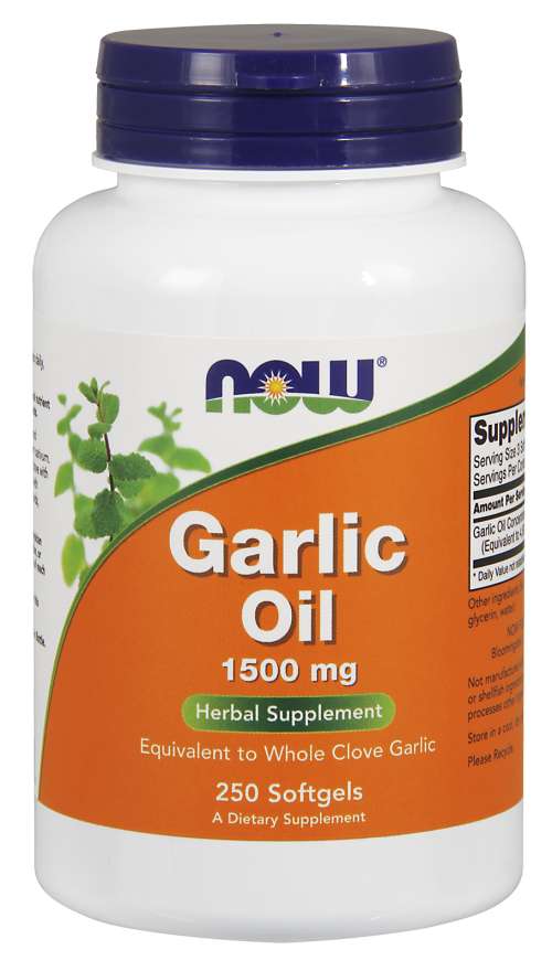 Garlic Oil 1500 mg - Now Foods