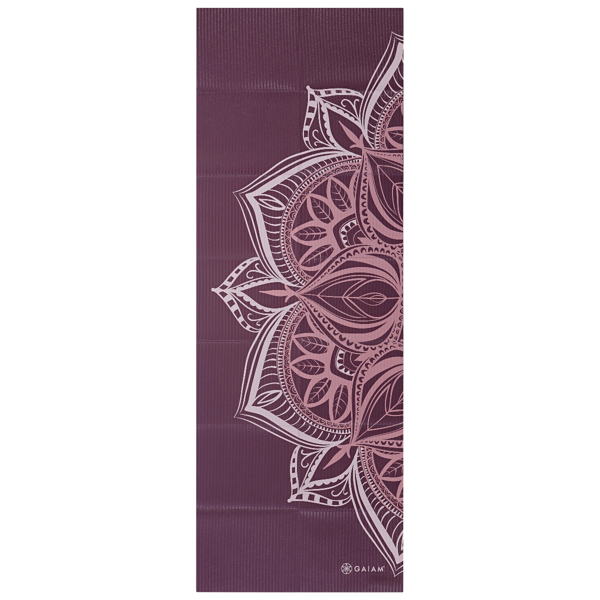 Foldable Yoga Mat Cranberry - GAIAM