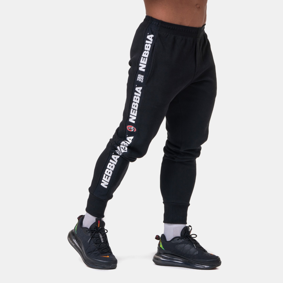 Men‘s Golden Era Sweatpants Black - NEBBIA