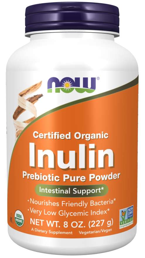 Inulin Prebiotic Pure Powder - NOW Foods