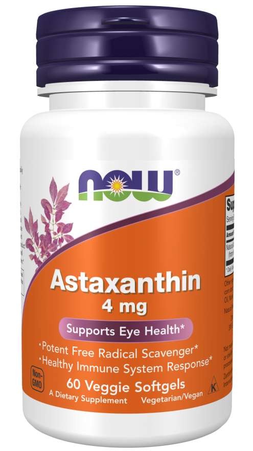 Astaxanthin 4 mg - NOW Foods