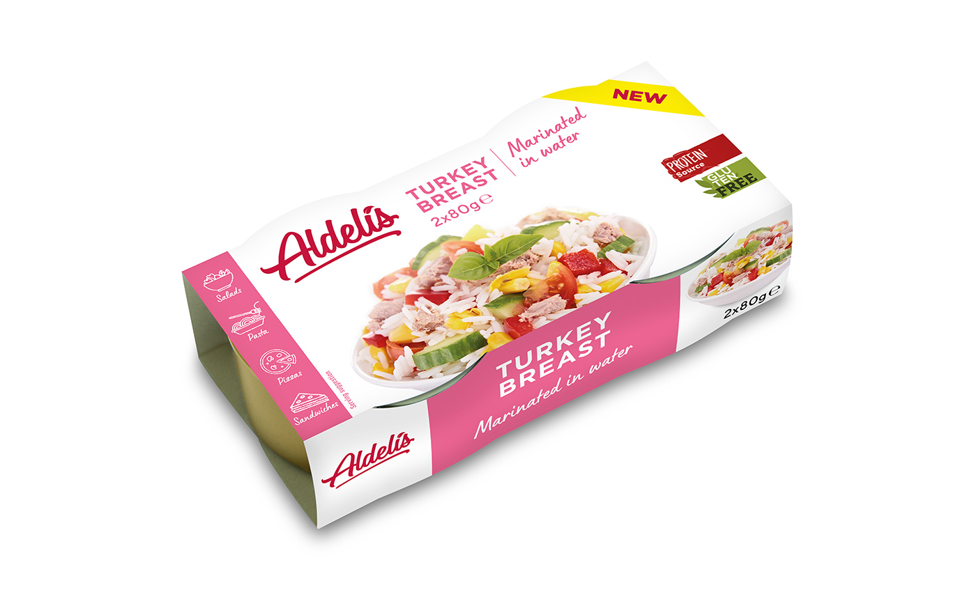 Turkey Breast in Brine 2x80 g - Aldelis