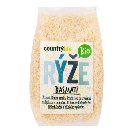 BIO White basmati rice - Country Life