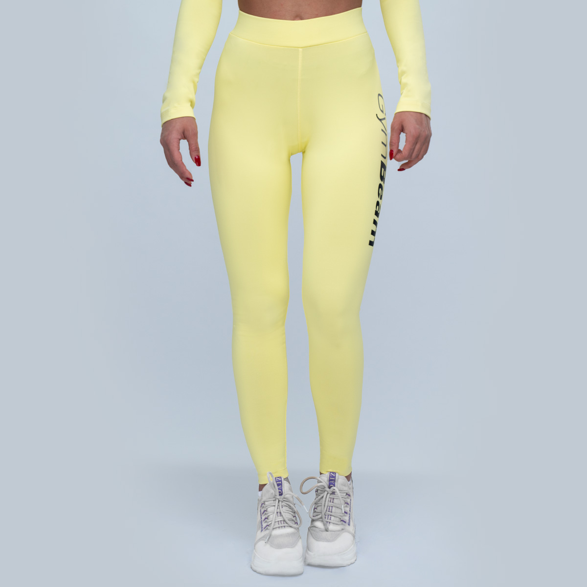 Women‘s Advanced Leggings Lemon - GymBeam