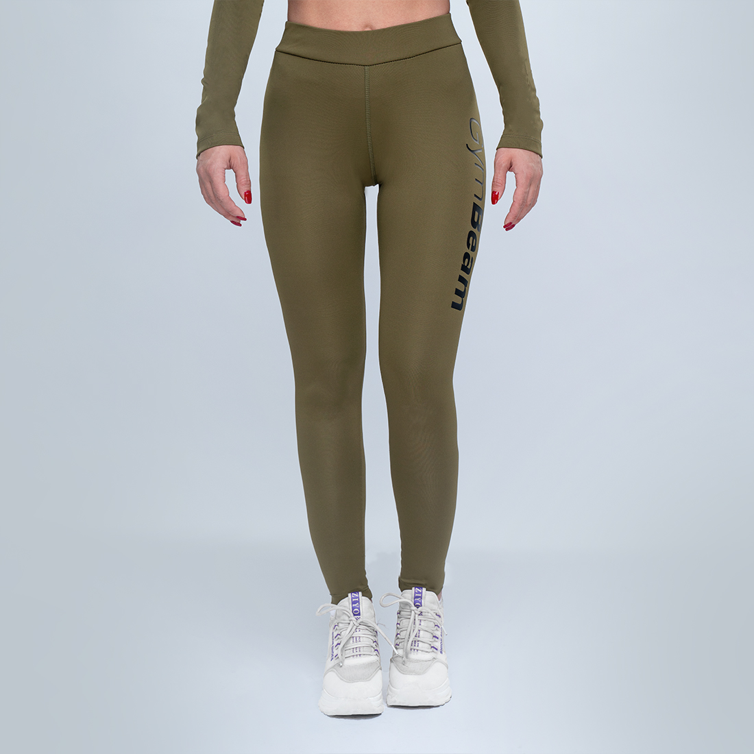 Women‘s Advanced Leggings Olive - GymBeam