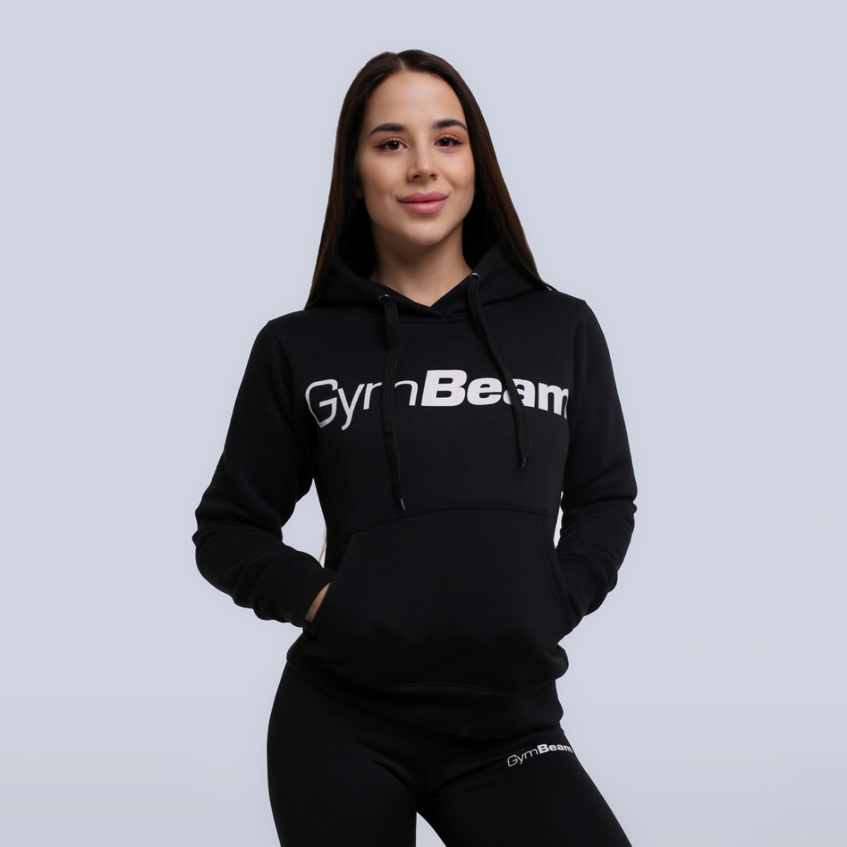 Women’s Athlete Hoodie Black - GymBeam