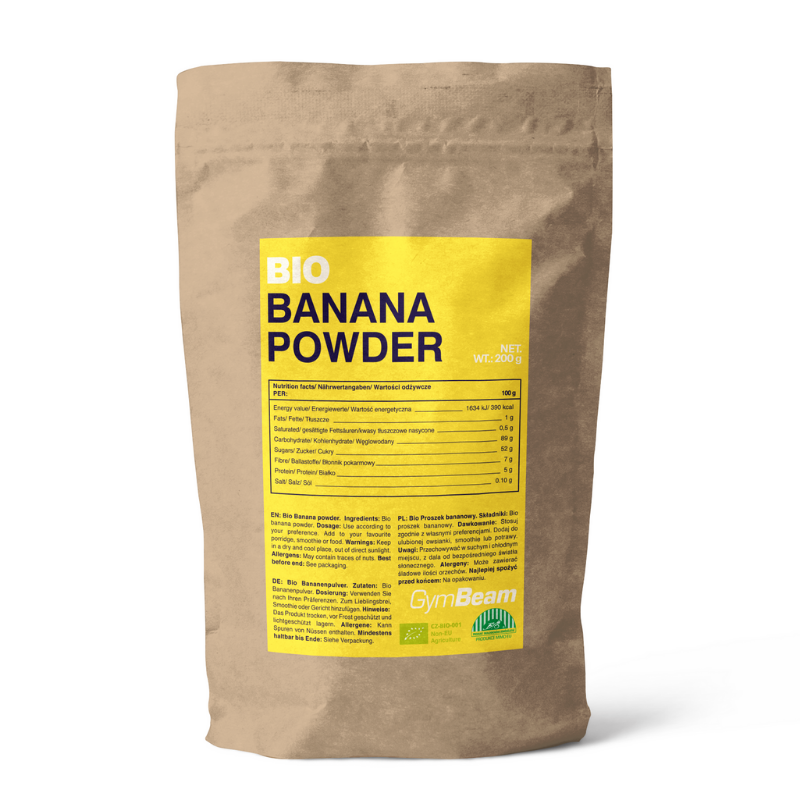 BIO Banana Powder 200 g - GymBeam