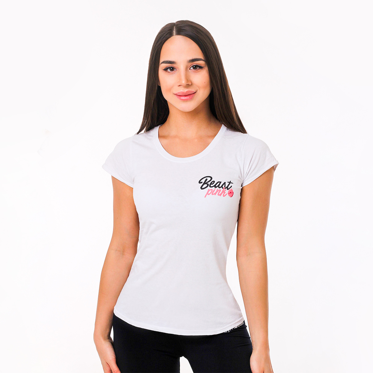 Women’s BeastPink T-Shirt White - BeastPink