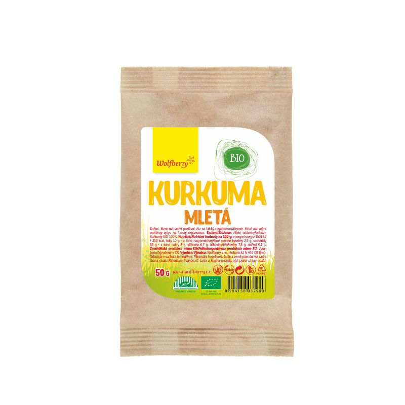 BIO Turmeric 50 g - Wolfberry