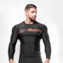 Men‘s Compression T-Shirt Black/Red - GymBeam