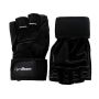 Wrap Fitness Gloves Black - GymBeam