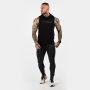 Men’s Hoodie Tank Top Black - GymBeam