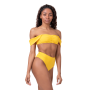 Miami Retro Bikini Top Yellow - NEBBIA