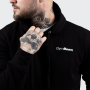 Men’s Athlete Hoodie Black White - GymBeam