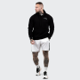 Men’s Athlete Hoodie Black White - GymBeam