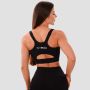 Cut-Out Sports Bra Black - GymBeam