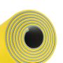 Dual Yoga Mat Grey/Yellow - GymBeam