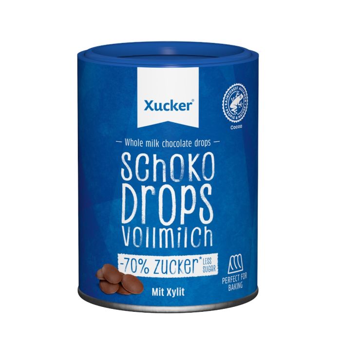 Whole milk chocolate drops - Xucker