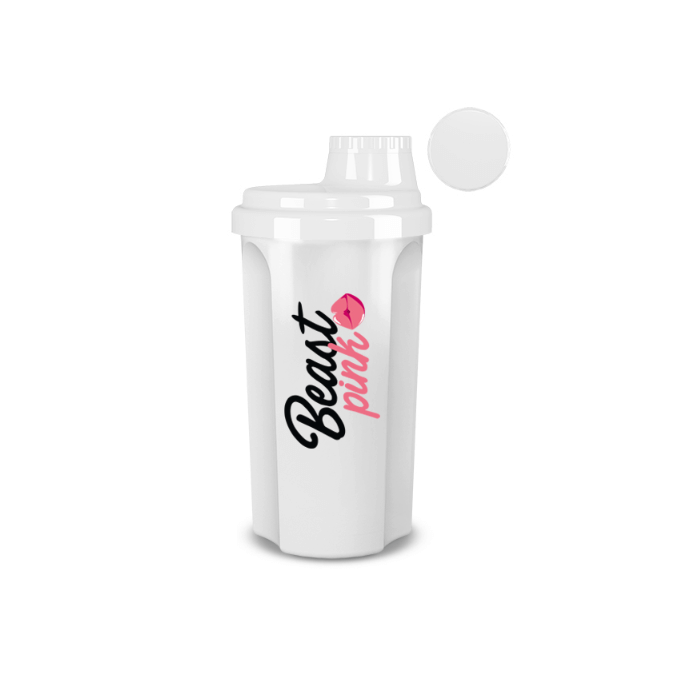 BeastPink Shaker white 700 ml - BeastPink