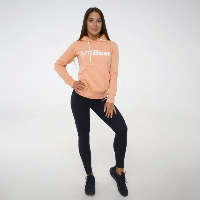 Women’s Athlete Hoodie Powder Peach - GymBeam