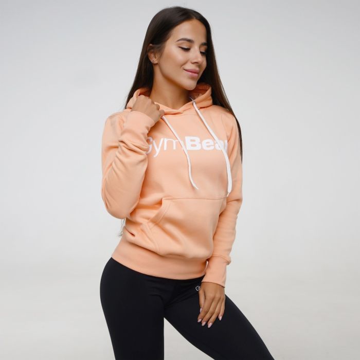 Women’s Athlete Hoodie Powder Peach - GymBeam