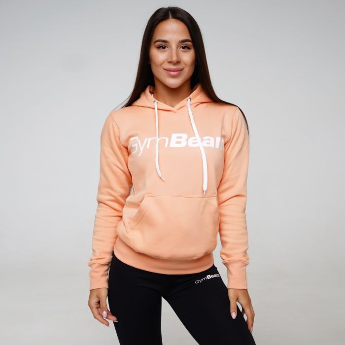 Women’s Athlete Hoodie Powder Peach - GymBeam