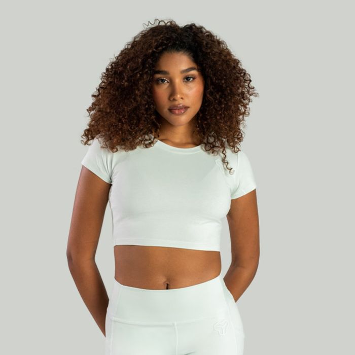 Women‘s Essential CropTop Moon Grey - STRIX