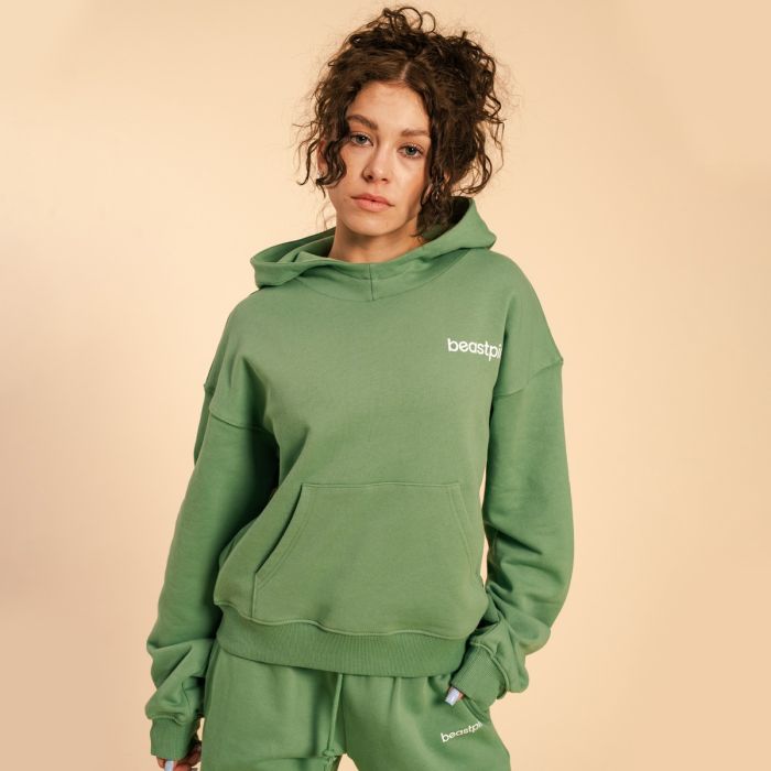 Women‘s Serenity Hoodie Olivine - BeastPink