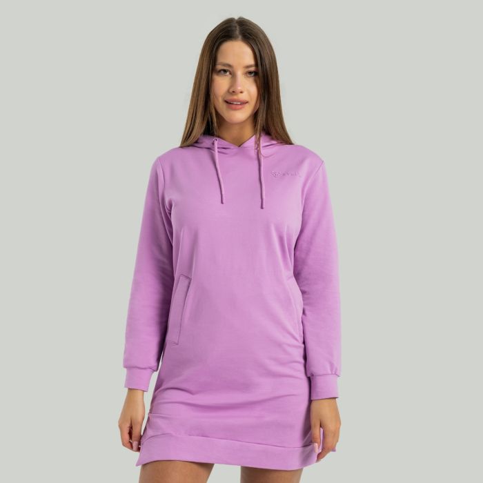 Women‘s ALPHA Longline Hoodie Amethyst - STRIX