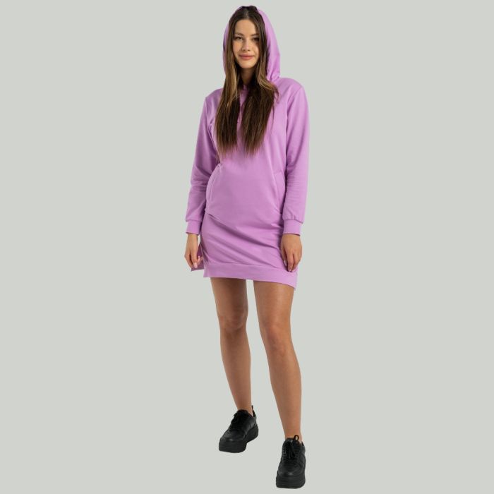 Women‘s ALPHA Longline Hoodie Amethyst - STRIX