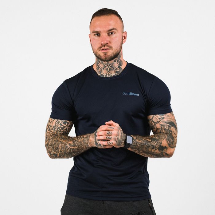 Men‘s TRN T-Shirt Navy - GymBeam