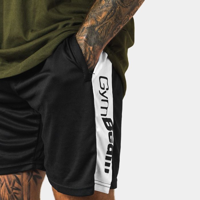 Men’s Vertical Shorts Black - GymBeam