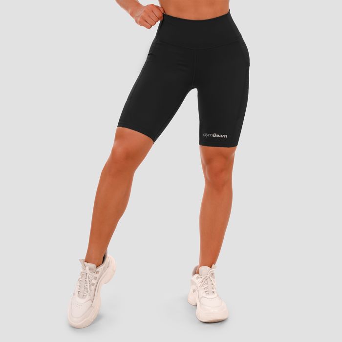 Women‘s Biker Shorts Black - GymBeam