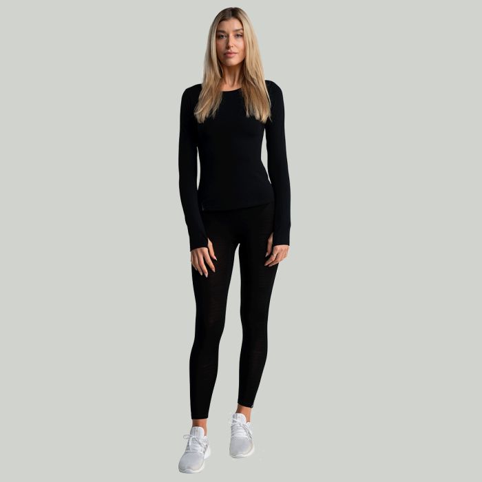 Women‘s MERINO I Leggings Black - STRIX