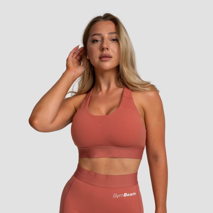 Limitless Sports Bra Cinnamon - GymBeam