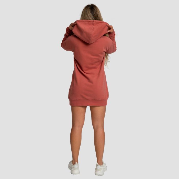 Women‘s Limitless Longline Hoodie Cinnamon - GymBeam