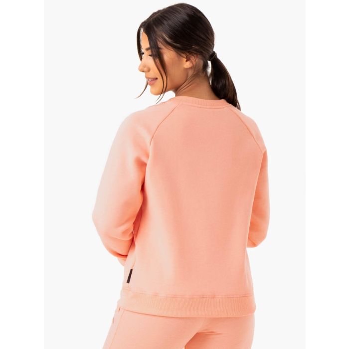 Women‘s Adapt Boyfriend Sweater Peach - Ryderwear