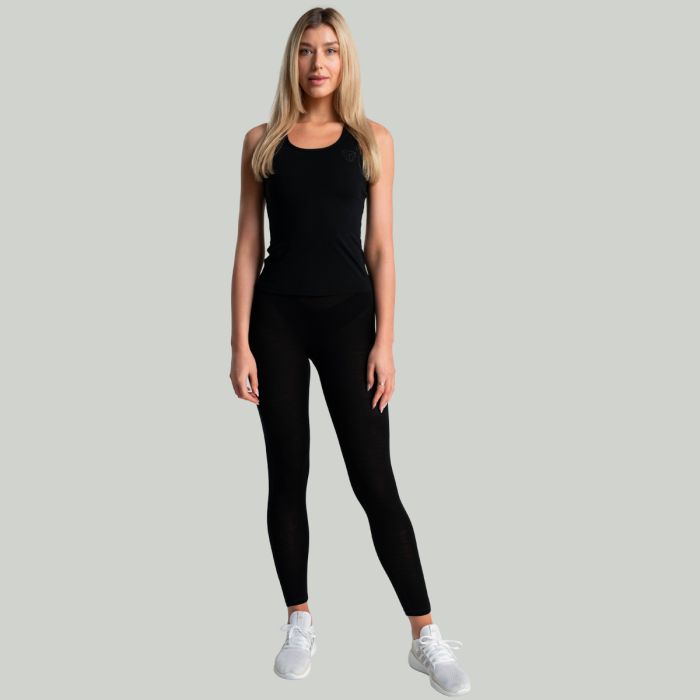 Women‘s MERINO I Tank Top Black - STRIX