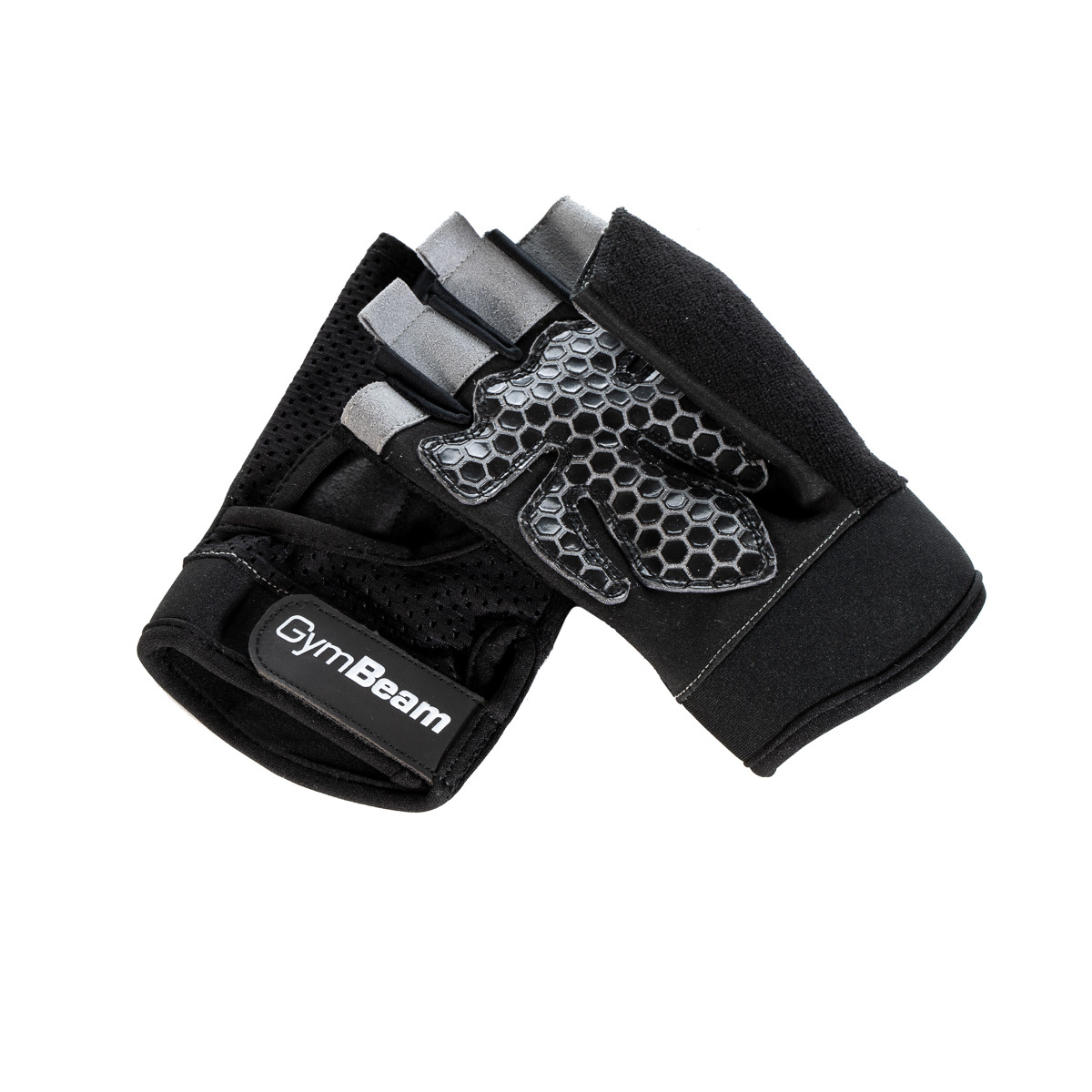 Grip Fitness Gloves Black - GymBeam