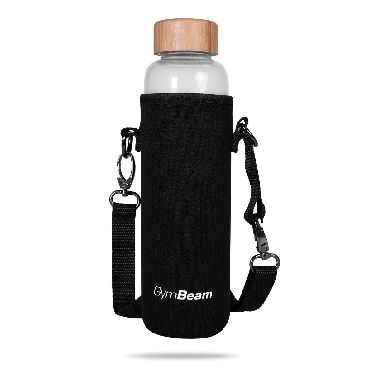 Bamboo Glass Bottle 600 ml - GymBeam