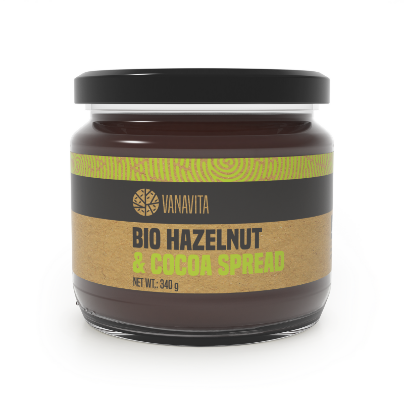 BIO Hazelnut & Cocoa Spread - VanaVita