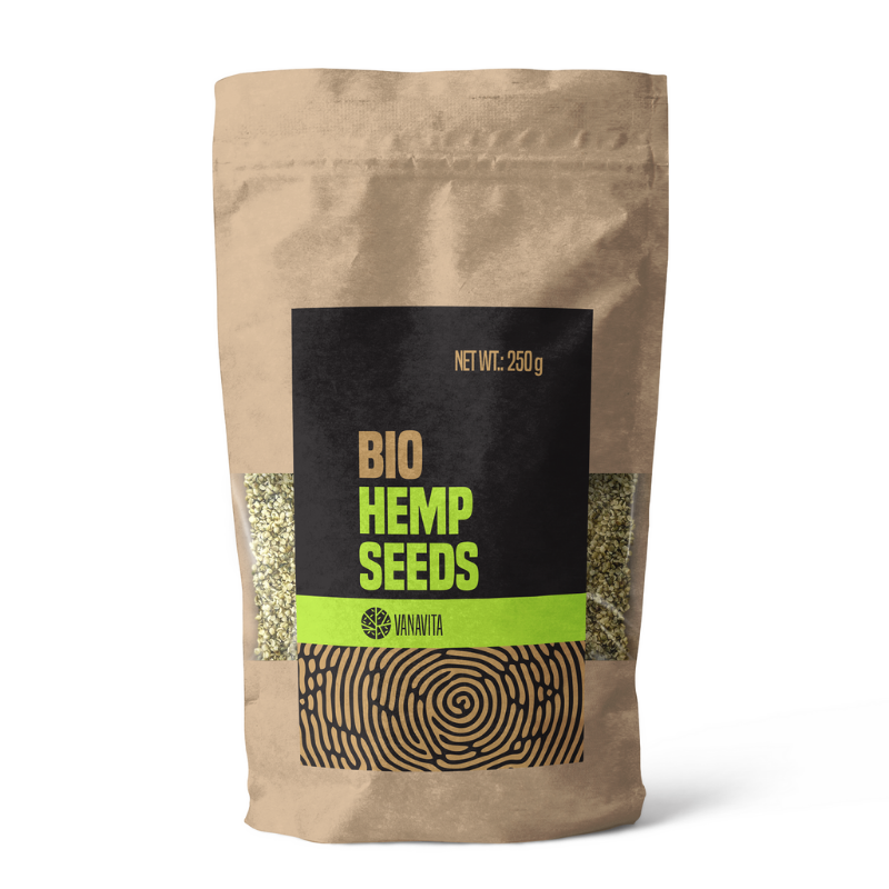 BIO Hemp Seeds - Peeled - VanaVita