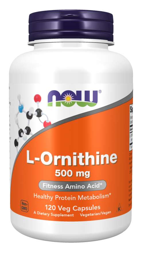 L-Ornithine 500 mg - NOW Foods